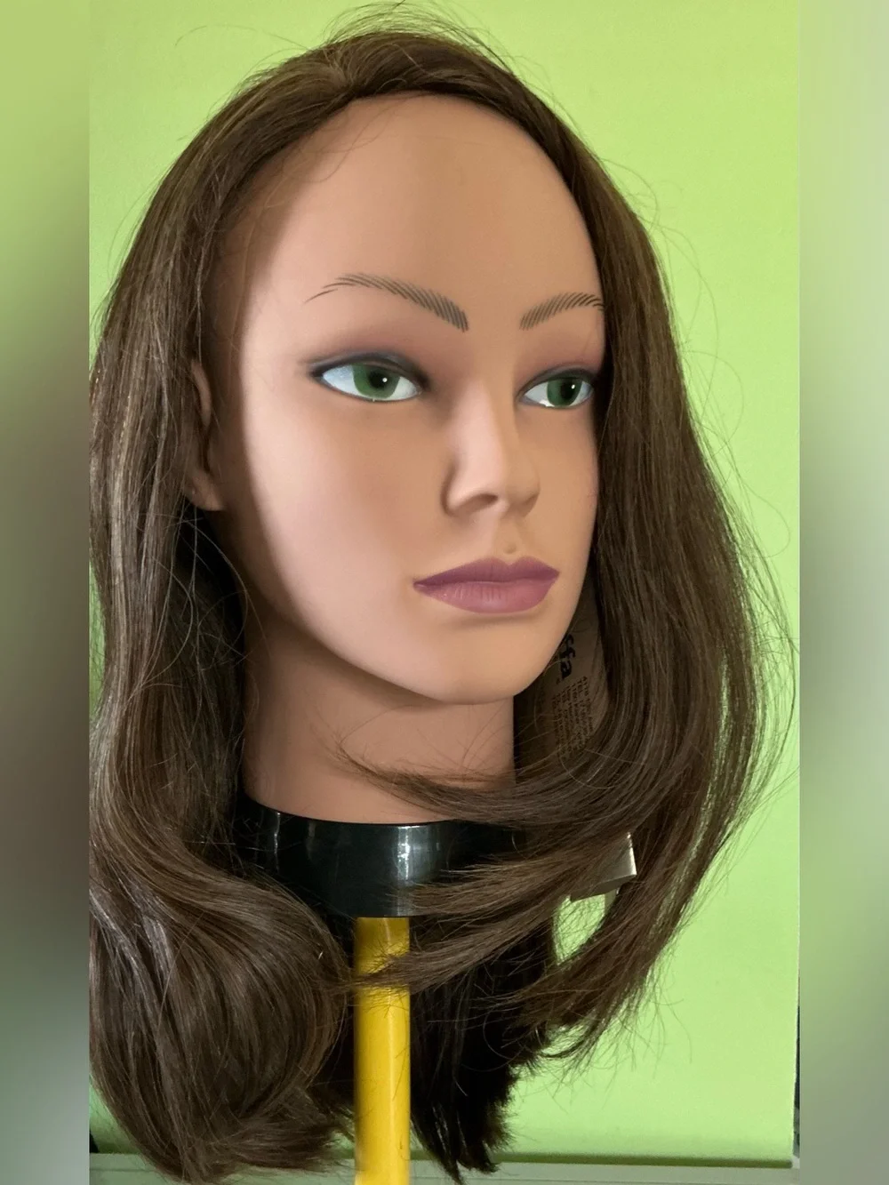 NIB Yaffa Multi Directional Long Human Hair Wig